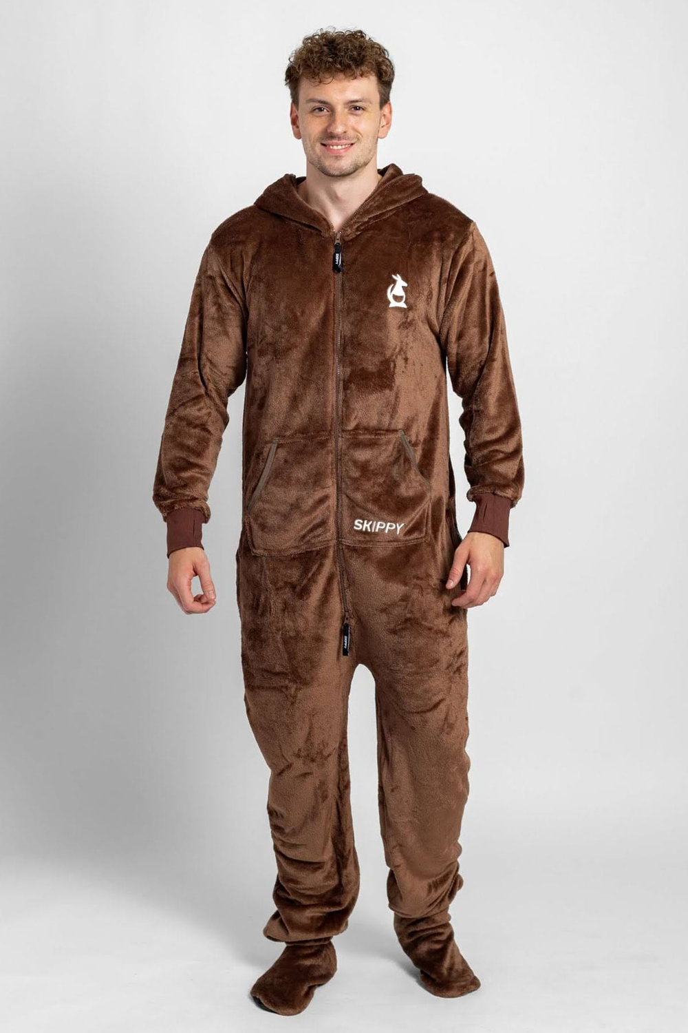 Dupačky velur mocha coffee