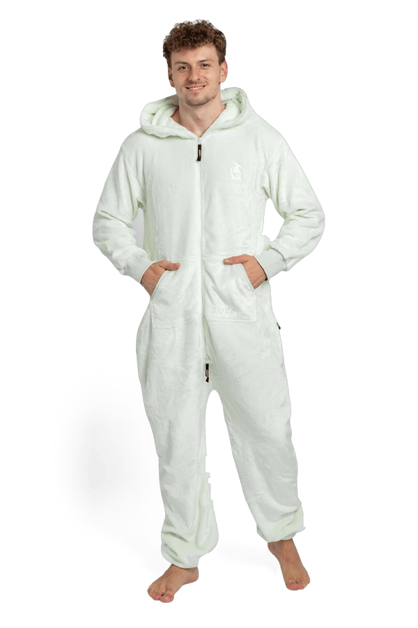Overal velur frosty mint