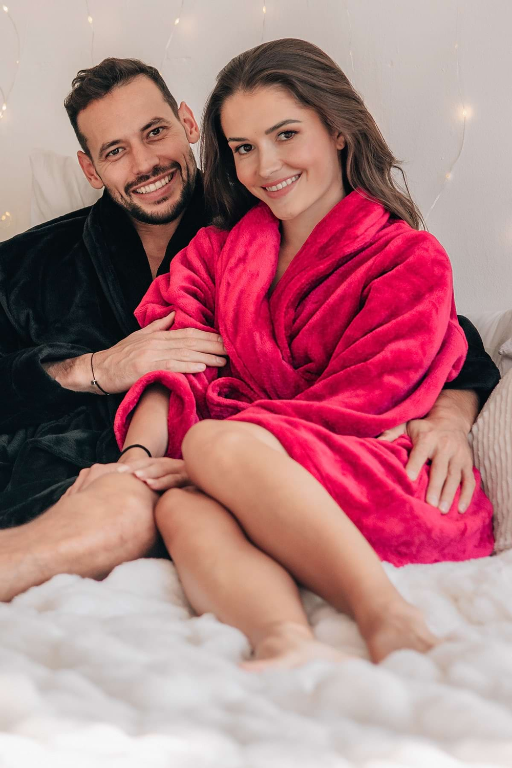 Dámský župan fuchsiový