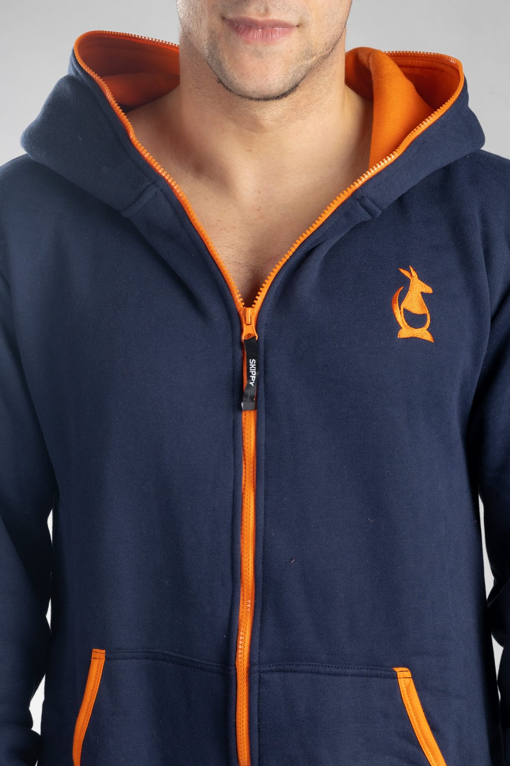 Dupačky navy orange
