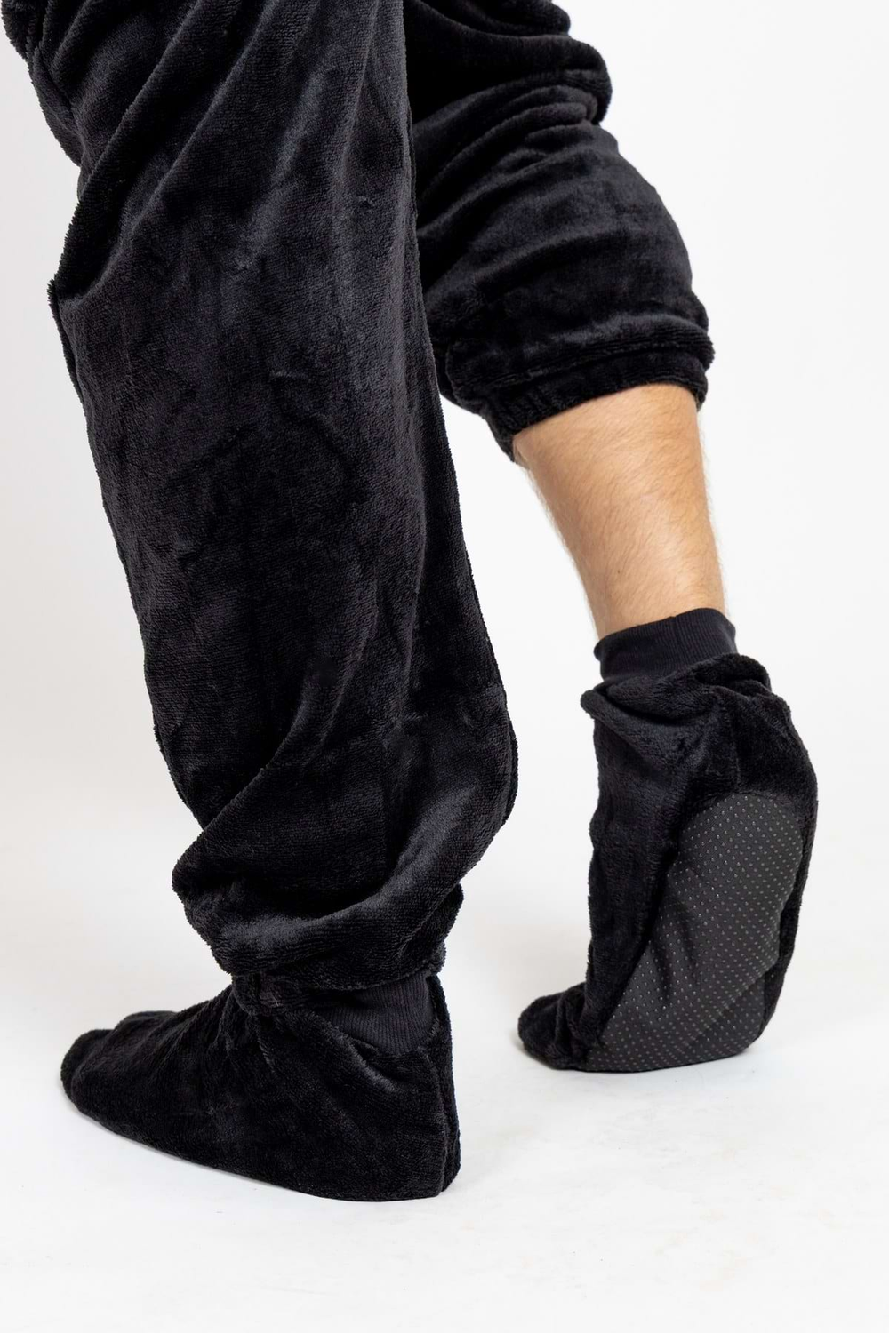 Overal velur black
