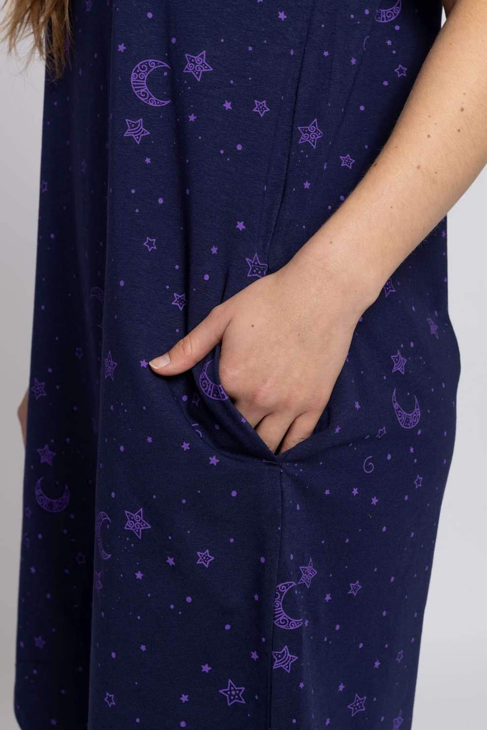 Dámská noční košile navy sky