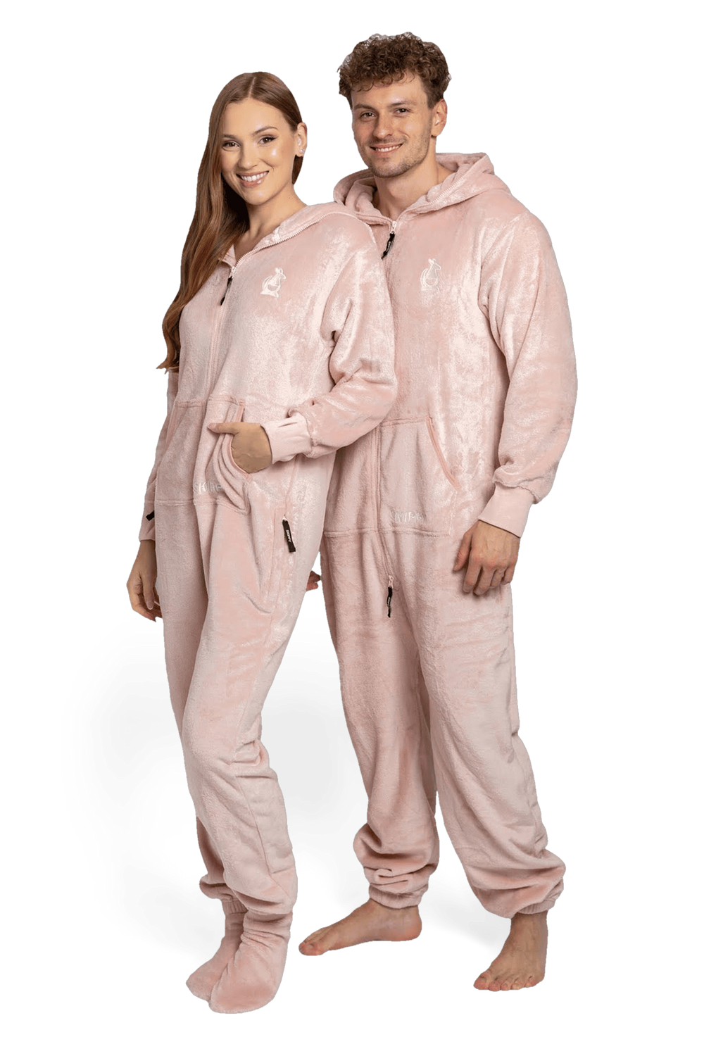 Overal velur rose gold