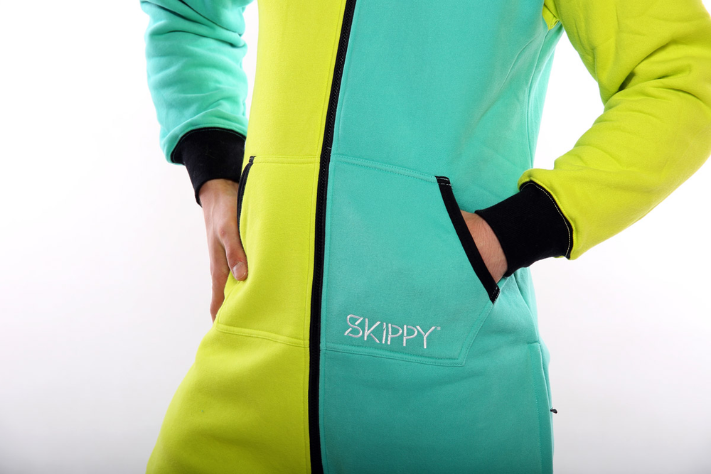 Skippy lime turquoise