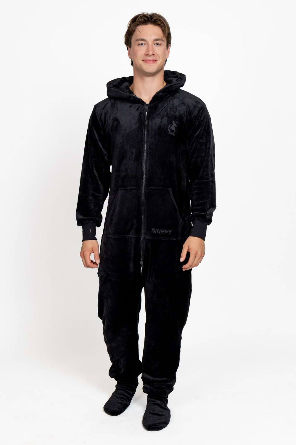 Overal velur black