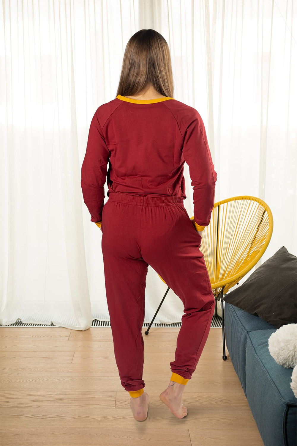 Dámský overal burgundy