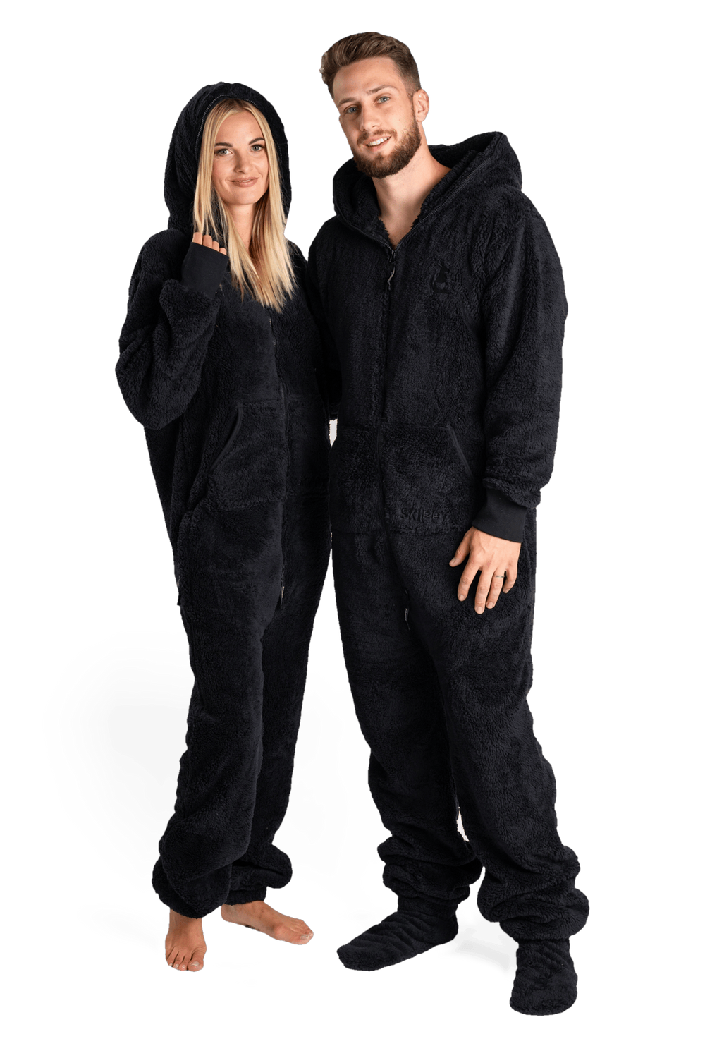 Overal teddy black